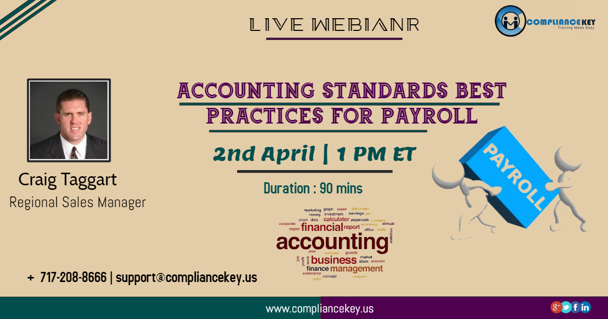 Accounting Standards Best Practices for Payroll, Middletown, Delaware, United States