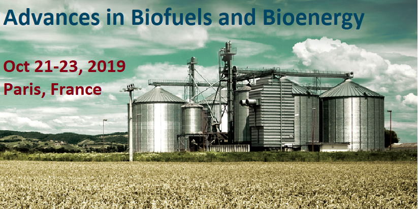 Advances in Biofuels and Bioenergy, Brussels, Anvers, Belgium