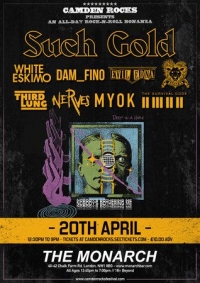 Camden Rocks All Dayer feat. Such Gold and more at The Monarch