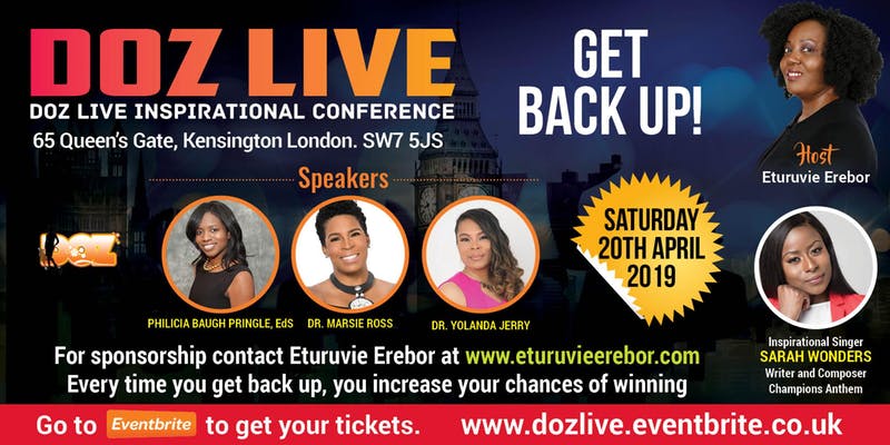 DOZ Live Inspirational Conference (DOZ Live), London, England, United Kingdom