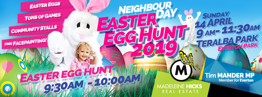 Easter Egg Hunt 2019, Osborne Rd, Everton Park 4053,Queensland,Australia