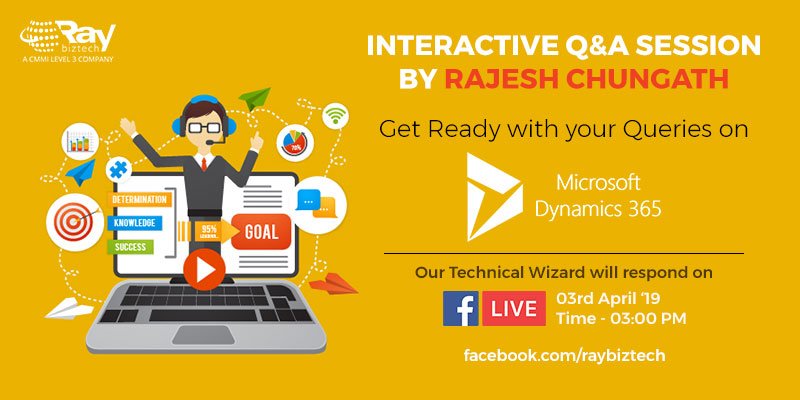 Facebook live Interactive Q&A Session on Microsoft Dynamics 365, Hyderabad, Andhra Pradesh, India