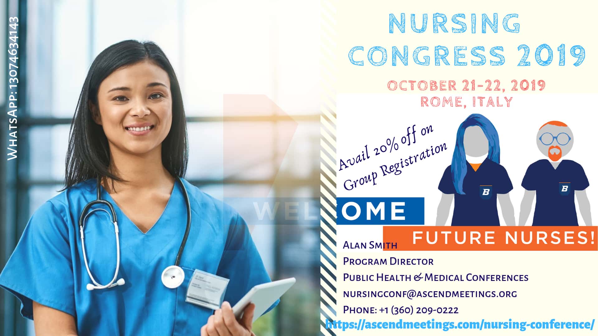 Intercontinental Conference on Nursing Practice, Education and Administration (ICNPEA2019), Vancouver, Lazio, Italy