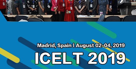 2019 5th International Conference on Education, Learning and Training (ICELT 2019), Madrid, Comunidad de Madrid, Spain