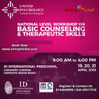 National Level Workshop on Basic Counseling and Therapeutic skills  - Entryeticket