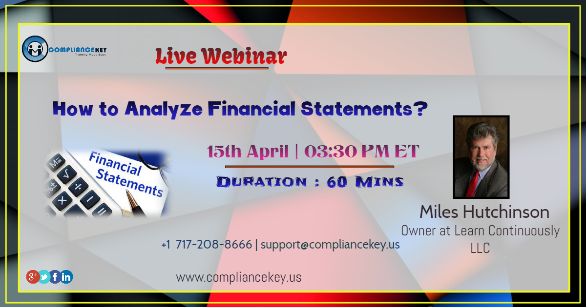 How to Analyze Financial Statements?, Middletown, Delaware, United States