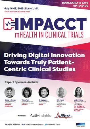 4th annual IMPACCT: mHealth in Clinical Trials, Boston, Massachusetts, United States