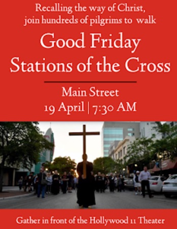 Good Friday Stations of the Cross - Sarasota Main Street, Sarasota, Florida, United States