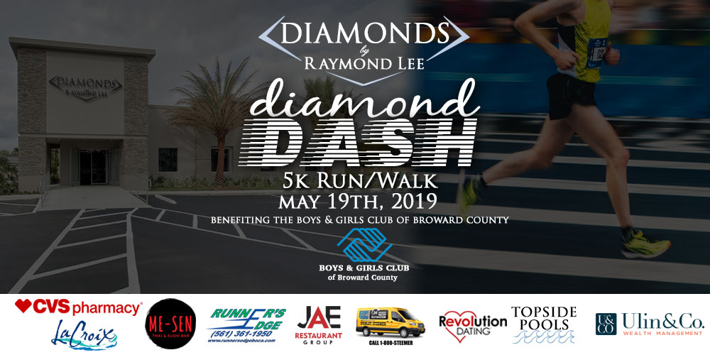 5K Walk/Run Diamond Dash, Palm Beach, Florida, United States