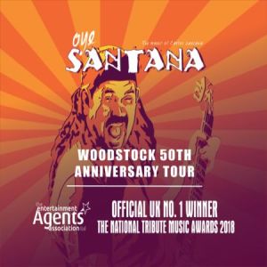 Oye Santana: Woodstock 50th Anniversary Tour Live at Half Moon Putney 5 Apr, London, United Kingdom