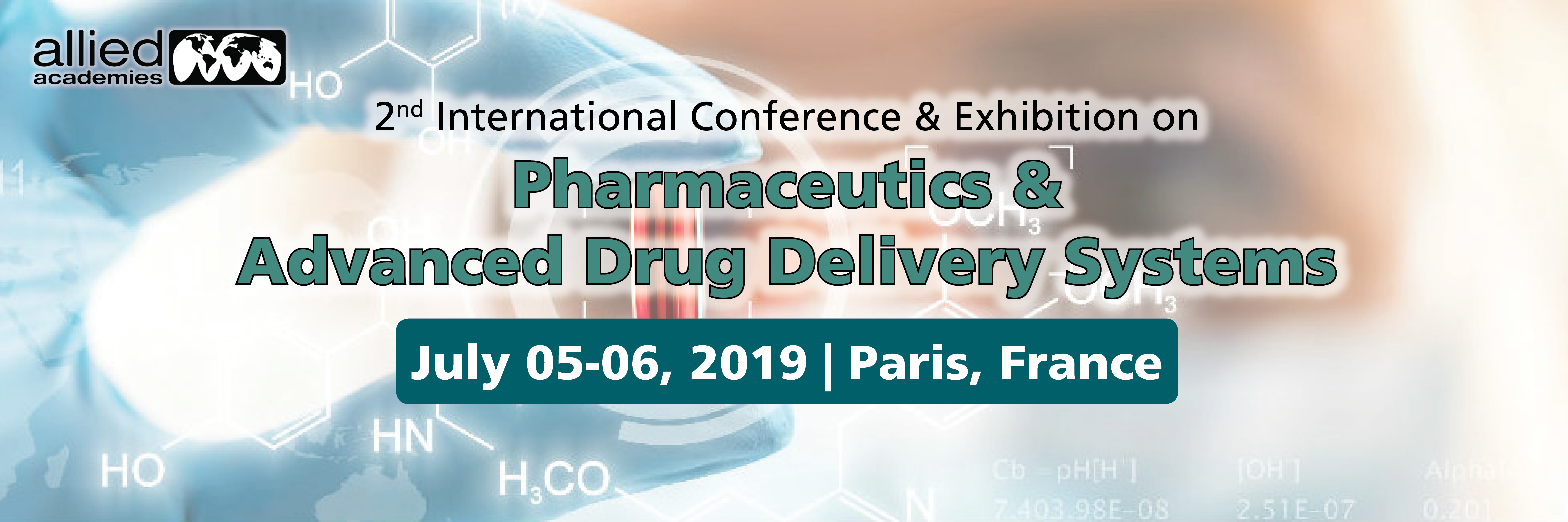 2nd World Pharma Congress 2019, Paris, France