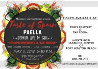Taste of Spain at Props Brewery and Tap Room May 3, 2019