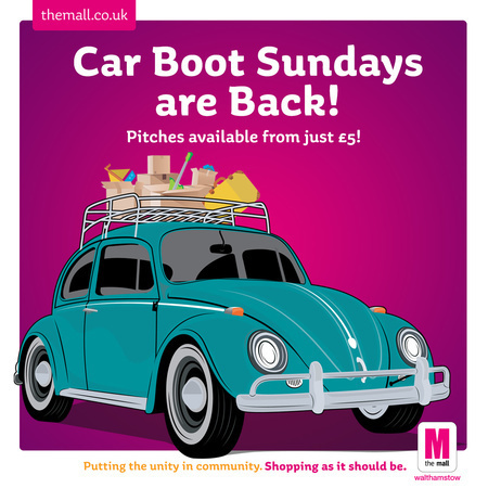 Car Boot Sundays at The Mall, Walthamstow!, Greater London, England, United Kingdom