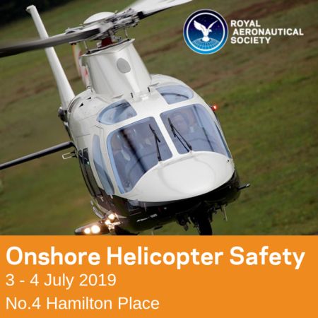 Onshore Helicopter Safety in London - 3/4 July 2019, London, United Kingdom