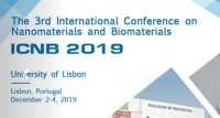 2019 The 3rd International Conference on Nanomaterials and Biomaterials (ICNB 2019)