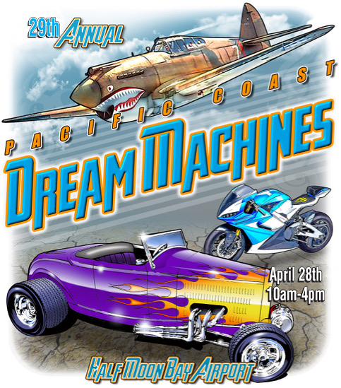 29th Pacific Coast Dream Machines Show, The Coolest Show on Earth, San Mateo, California, United States