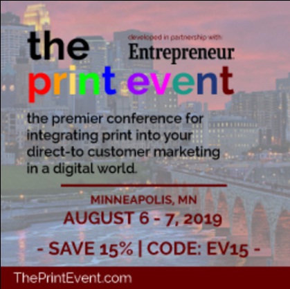 The Print Event ○ Minneapolis, MN ○ August 6 - 7, 2019, Minneapolis, Minnesota, United States