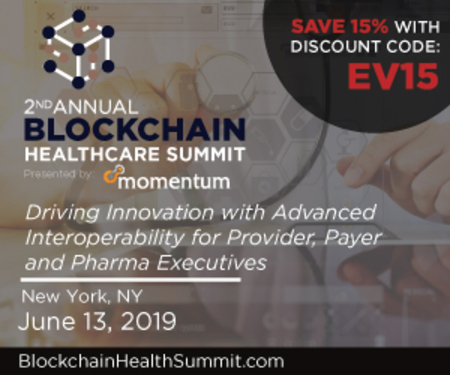 2nd Annual Blockchain Healthcare Summit | June 13, 2019 | New York, NY, New York, United States