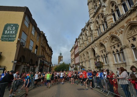 Northampton Half Marathon, September 2019, Northampton, United Kingdom