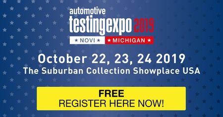 Automotive Testing Expo 2019, Novi, Michigan, USA - 22-24 October, Novi, Michigan, United States