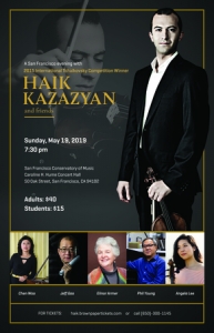 A San Francisco Evening with Haik Kazazyan and Friends