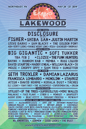 Elements Lakewood Camping Festival, Lakewood, Pennsylvania, United States