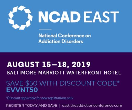 National Conference on Addiction Disorders East, Baltimore, Maryland, United States