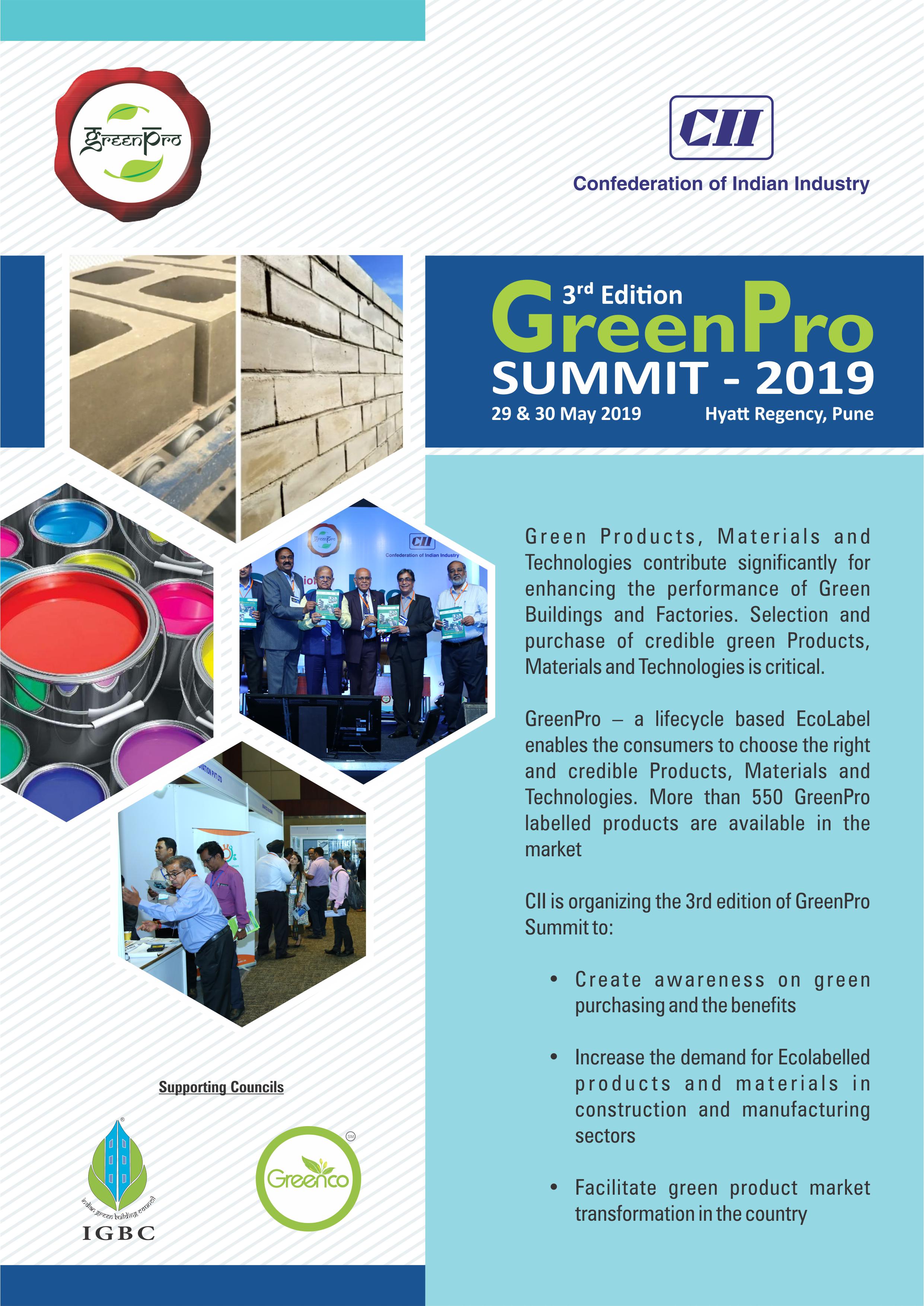 3rd Edition Green Pro Summit - 2019, Pune, Maharashtra, India