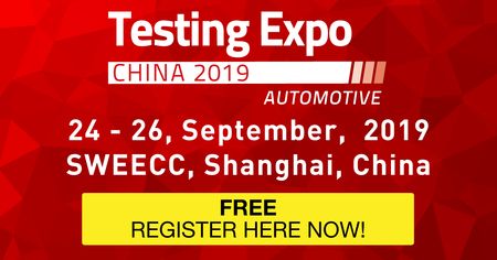 Testing Expo China - Automotive 2019 - Shanghai, China - 24-26 September, Shanghai, Guizhou, China