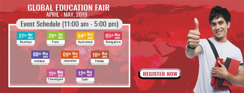 Attend Global Opportunities’ Global Education Fair 2019, West Delhi, Delhi, India
