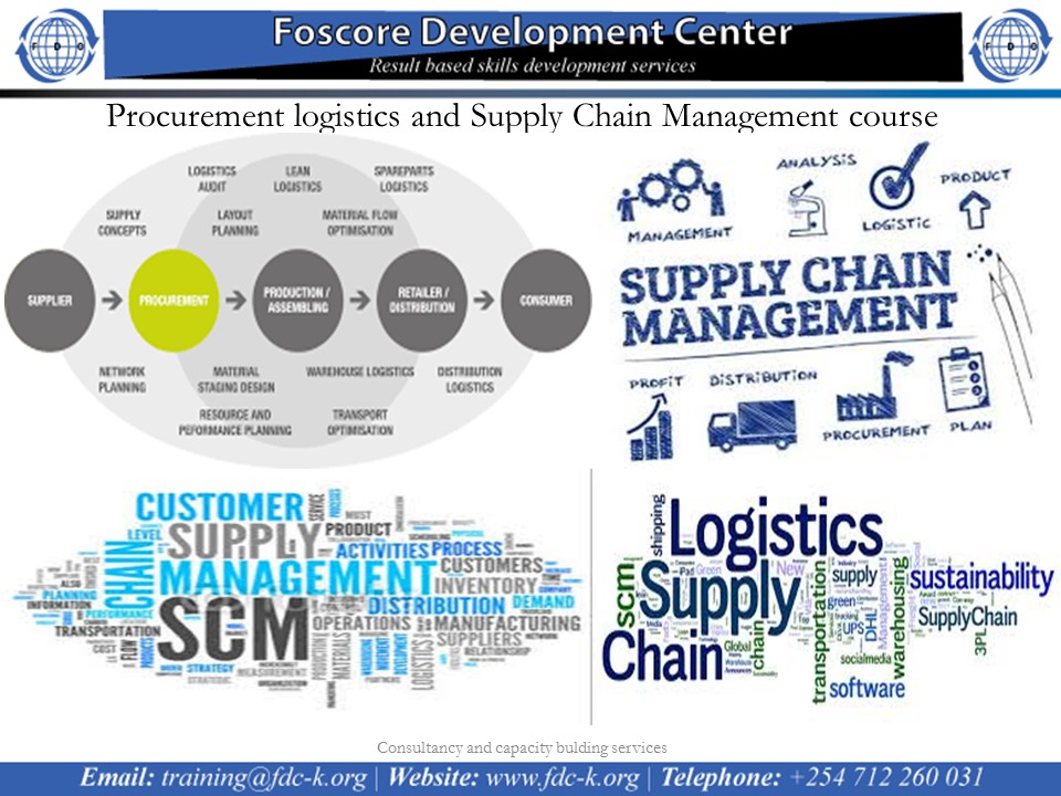 Procurement logistics and Supply Chain Management course, Nairobi, Kenya