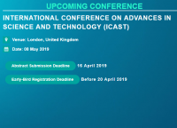 International Conference on Advances in Science and Technology (ICAST)