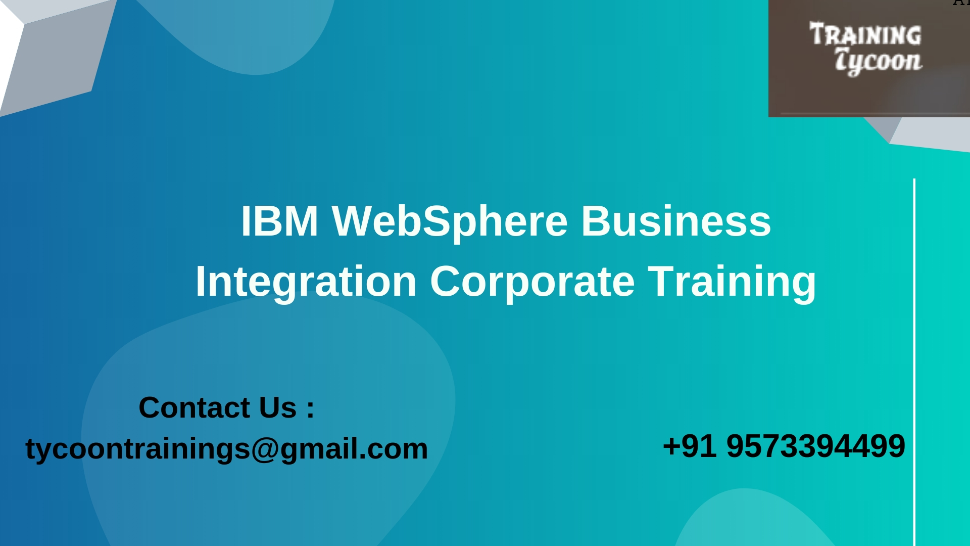IBM WebSphere Business Integration Corporate Training-Training Tycoon, Hyderabad, Andhra Pradesh, India