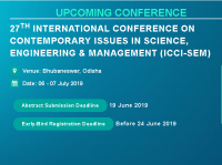 27th International Conference on Contemporary issues in Science, Engineering & Management (ICCI-SEM)