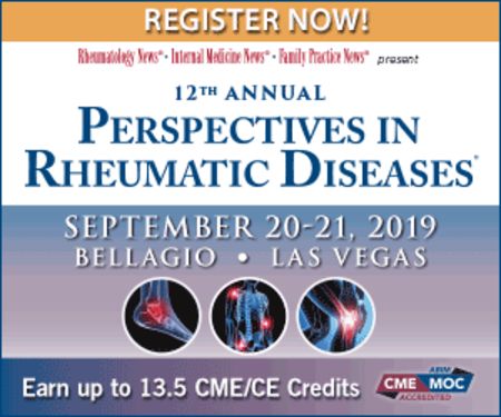 12th Annual Perspectives in Rheumatic Diseases Conference, Las Vegas, Nevada, United States