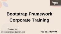 Bootstrap Framework Corporate Training | Bootstrap Classroom Training
