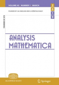 First Analysis Mathematica International Conference / 12-17 August, 2019