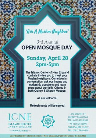 3rd Annual Open Mosque Day, Quincy, Massachusetts, United States
