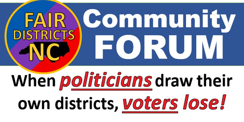 Fair Districts Community Forum - Belmont, Belmont, North Carolina, United States