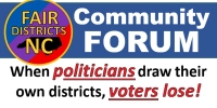 Fair Districts Community Forum - Belmont