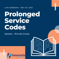 Live Webinar Prolonged Service Codes by Rhonda Granja