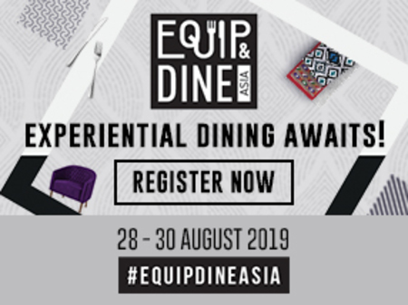 Equip&Dine Asia 2019, Singapore