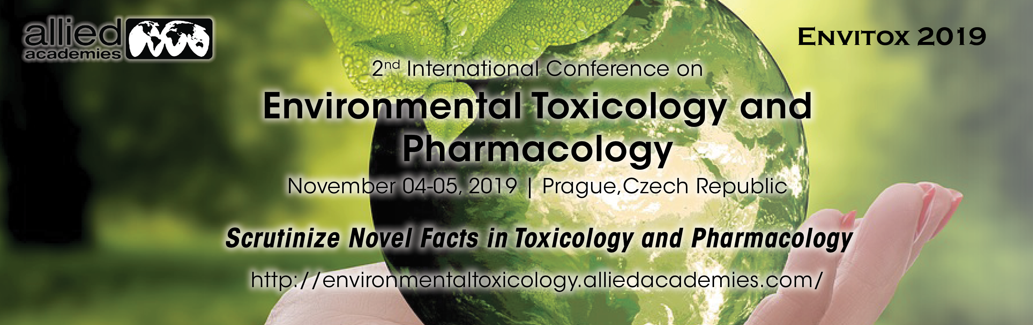 2nd International Conference on Environmental Toxicology and Pharmacology, Prague, Czech Republic