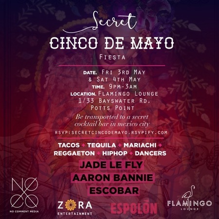 Secret Cinco de Mayo Fiesta, Potts Point, New South Wales, Australia