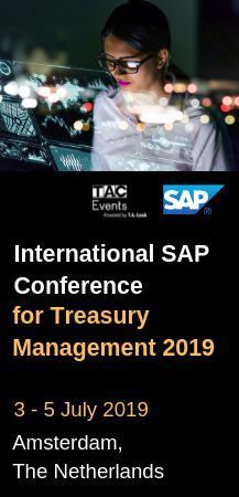 International SAP Conference for Treasury Management 2019, Amsterdam, Netherlands