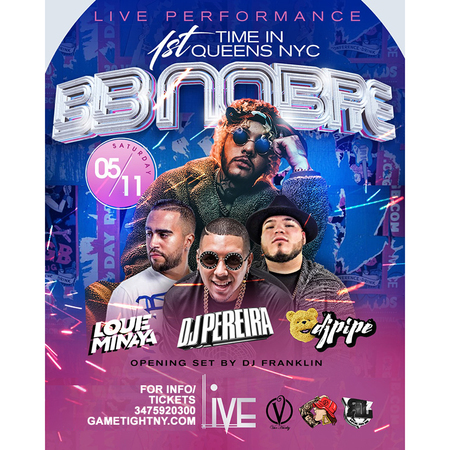 BB Nobre at Live Maspeth 2019, Queens, New York, United States