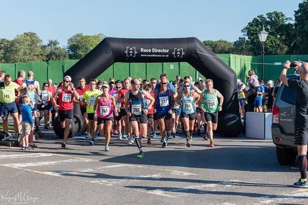Andover Trail Half Marathon, September 2019, Enham Alamein, England, United Kingdom