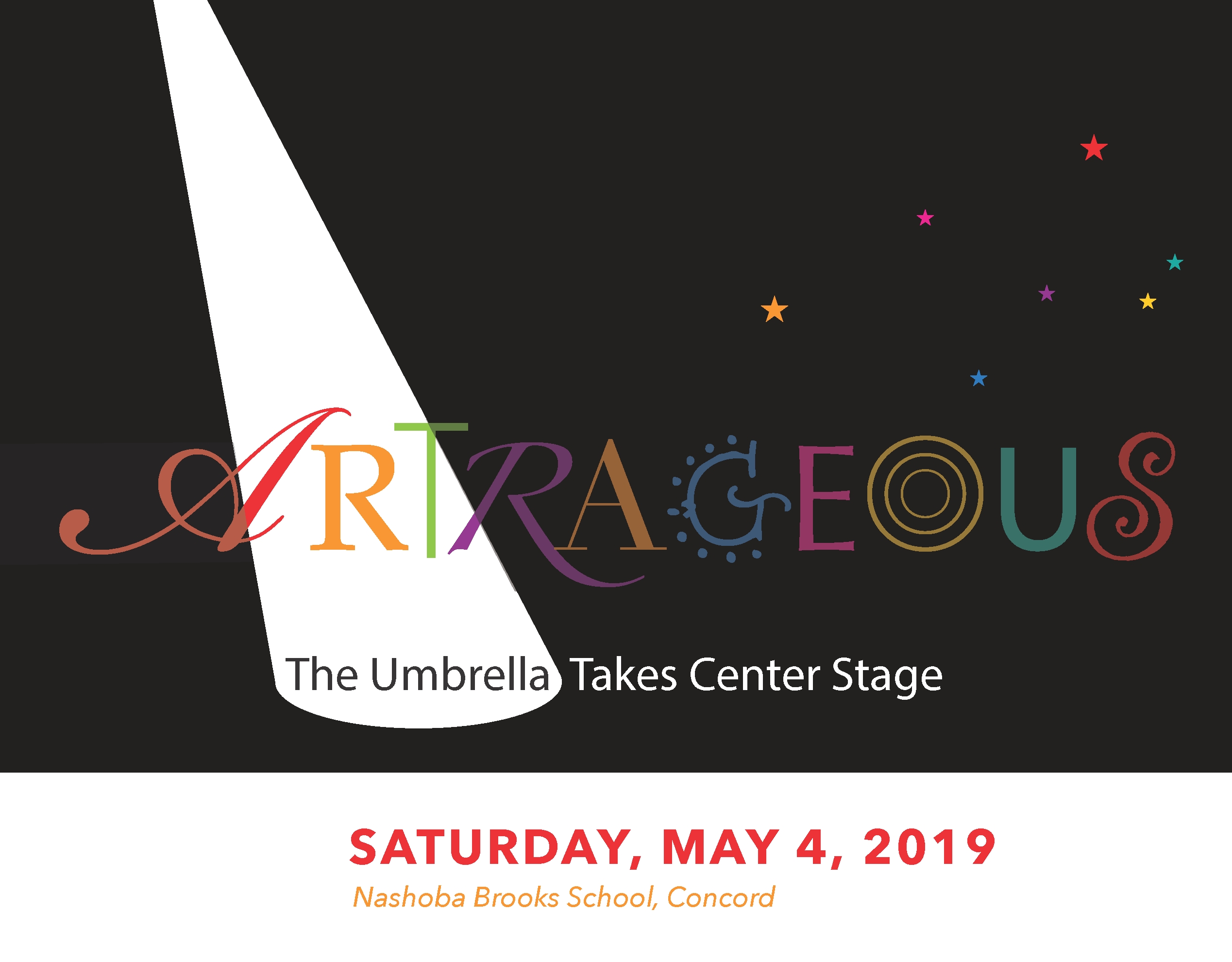 The Umbrella's Big Night Out: Artrageous Gala Party and Art Auction, Concord, Massachusetts, United States