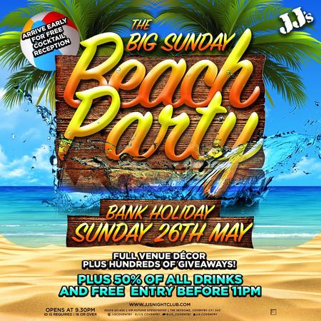 The Big Sunday Beach Party, Coventry, United Kingdom
