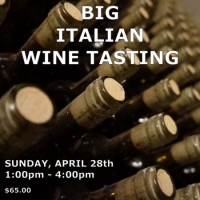 Big Italian Wine Tasting